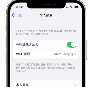 龙门镇apple服务站点分享iPhone上个人热点丢失了怎么办 