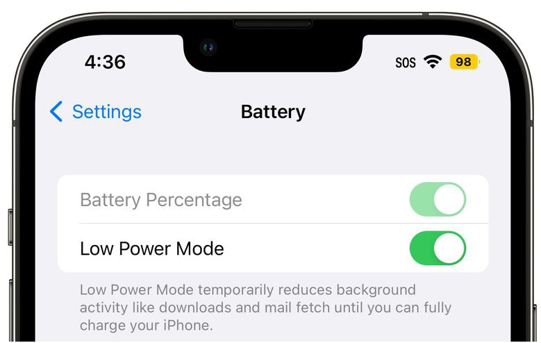 龙门镇苹果手机维修分享iOS 16 Beta 6电池百分比显示和Beta 5有什么不同 