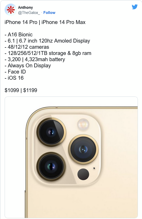 龙门镇苹果14维修分享iPhone 14全系涨价 