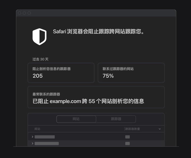 龙门镇苹果手机维修分享如何在 Safari 浏览器中查看和打开隐私报告 